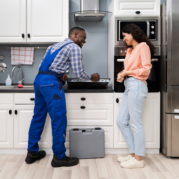 can you provide an estimate for cooktop repair before beginning any work in Clear Creek County